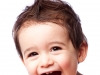 Smiling toddler boy