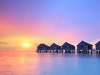 Sunset on Maldives