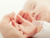 Hand of sleeping baby