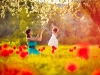Happy mother and child