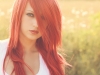 Red haired woman