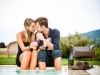 Couple drinking wine