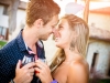 Couple at italian winery
