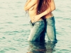 Outdoor portrait of beautiful couple