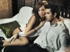 Young beautiful couple in bedroom