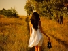 Follow the barefoot girl