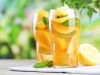 Iced tea with lemon