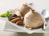 Fresh hazelnut ice cream