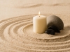 Spa atmosphere candle