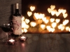 Wine and candles