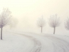 Smooth winter landscape