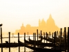 Traditional Venetian wooden boats
