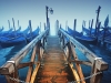 Venice gondolas