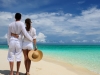 Couple walking together