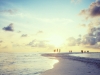 Panorama of beach