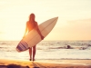 Beautiful sexy surfer girl