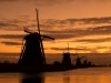 A group of windmills