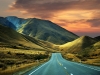 High mountain in new zealand