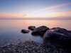 Beach in the evening