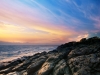 Rocks in the sunrise