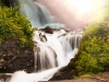 Waterfall in a national park