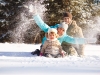 Family having fun