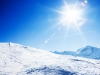 Sun in the winter