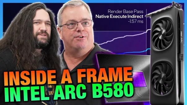 Intel Battlemage GPU Deep-Dive Into a Frame | Engineering Discussion ft. Tom Petersen