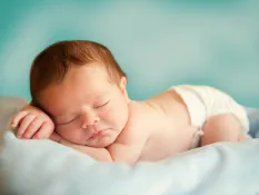 Newborn baby boy