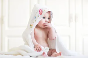 Adorable baby girl