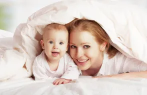 Mother and baby