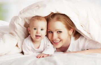 Mother and baby