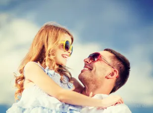 Father and child
