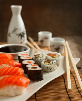 Fresh sushi