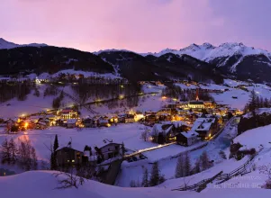 Mountains ski resort