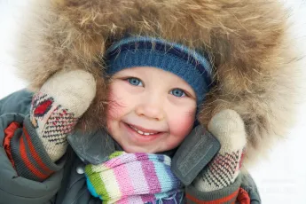 Portrait of a little boy