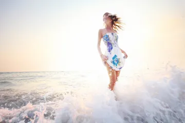Young smiling woman