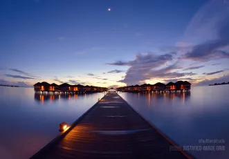Maldivian evening