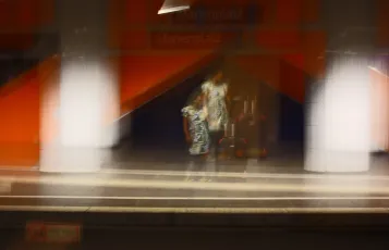 Vision of a woman