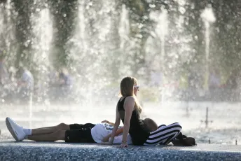 Letnie orzeźwienie / Summer chillout, Warsaw