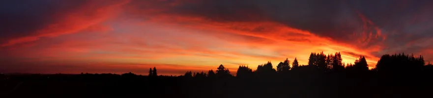 Fiery Sunset