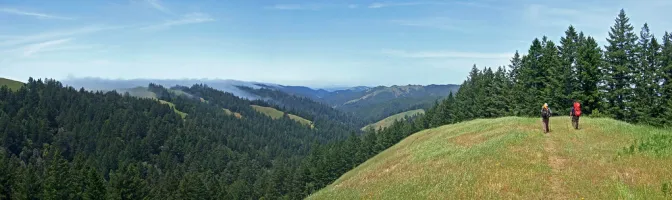 Backpacking in Marin