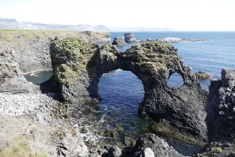 cliffs coast Snaefellsnes Arnarstapi Hellnar Iceland