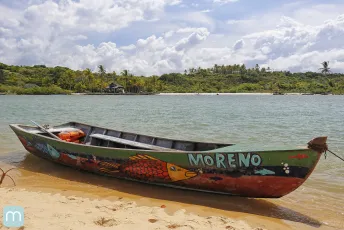 Moreno em Caraíva na Bahia