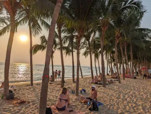 Beach Chonburi Province Thailand Southeast-Asia © Strand Südost-Asien ©