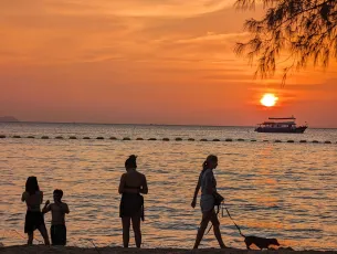 Beach Sunset Thailand © Strand Sonnenuntergang ©