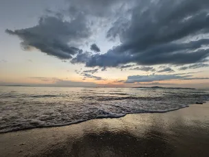 Beach Sea Sky Clouds Sunset Thailand © Strand Meer Himmel Wolken Sonnenuntergang ©