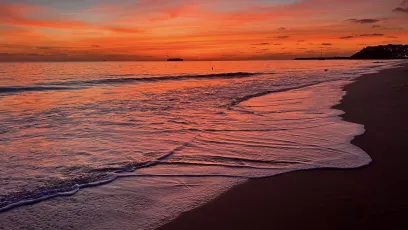 Today's sunset.