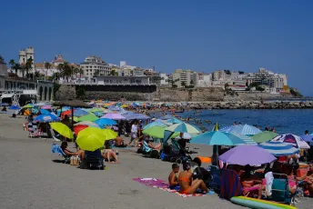 El Chorrillo beach Ceuta