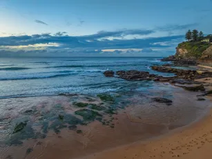 Winter Sunrise at the Seaside